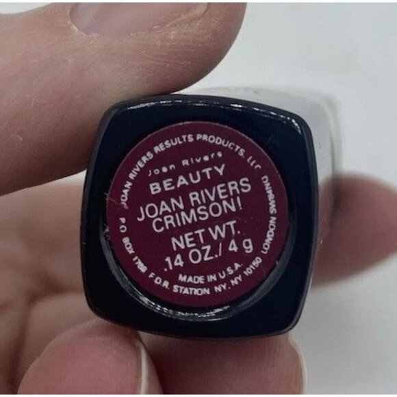 Joan Rivers Beauty Lipstick Crimson! .14 Oz 4 g Made in USA New Unused NWOB - Picture 6 of 10